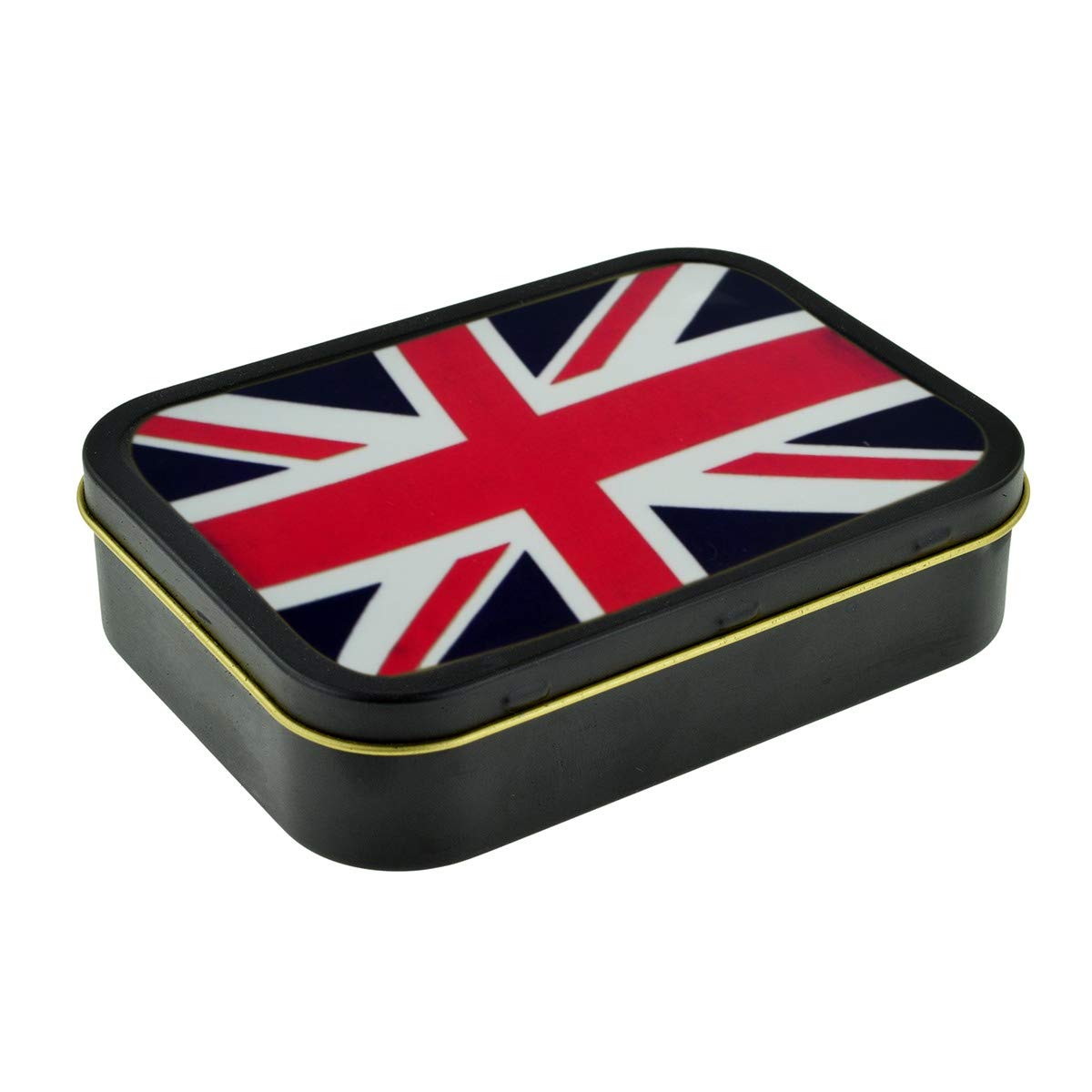 TIBT9-2 Oz Union Jack Flag Tobacco or Storage Tin : Amazon.co.uk: Home &  Kitchen