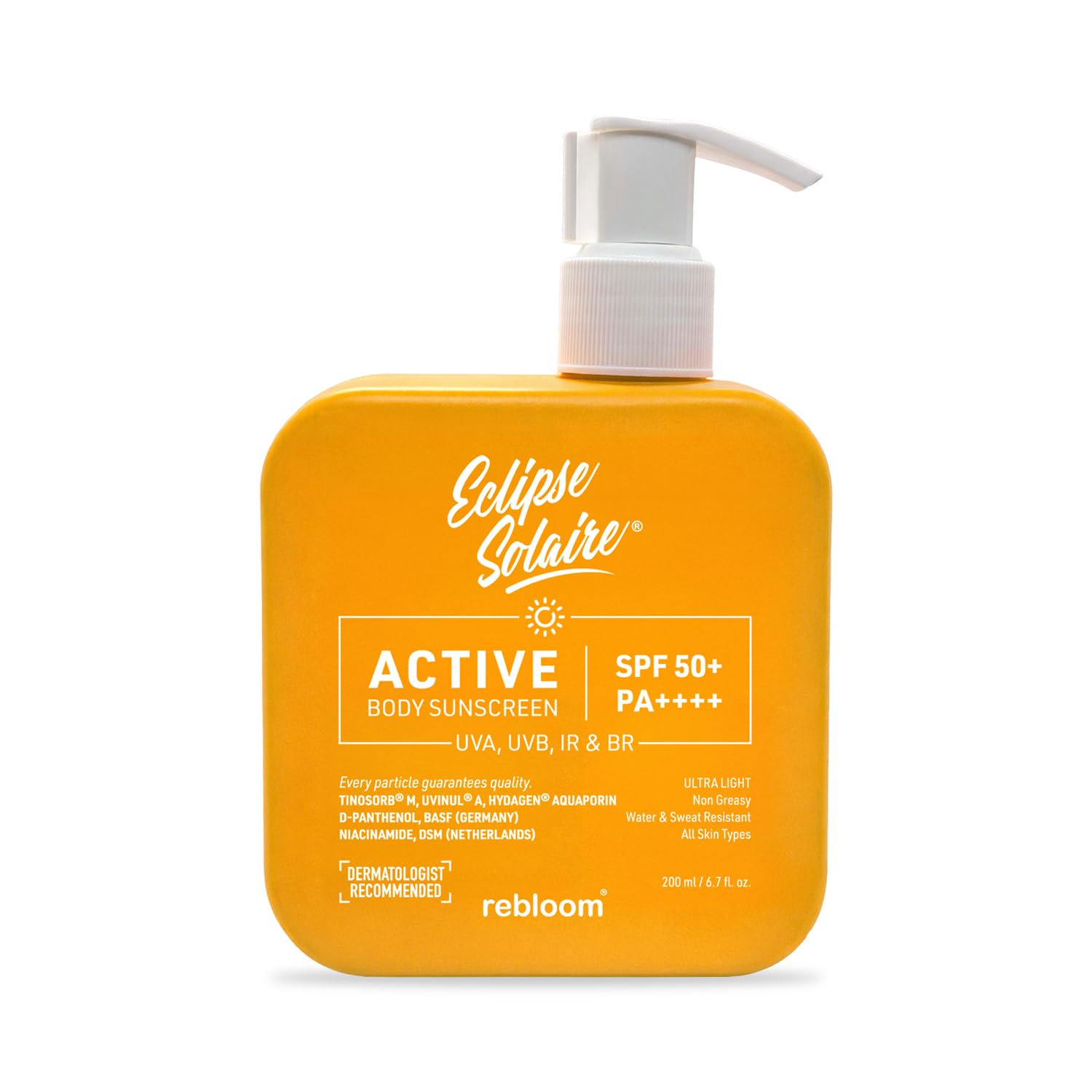 Active Body Sunscreen SPF 50+ PA++++ 200ml-image-30