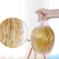 Vista 3 de Vababa Bolsas de basura altas transparentes de 13 galones, bolsas de basura, 225