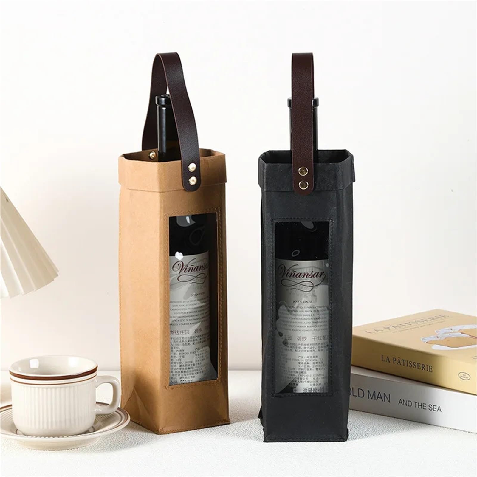 Weinbeutel Red Wine Handbag Double Bottle