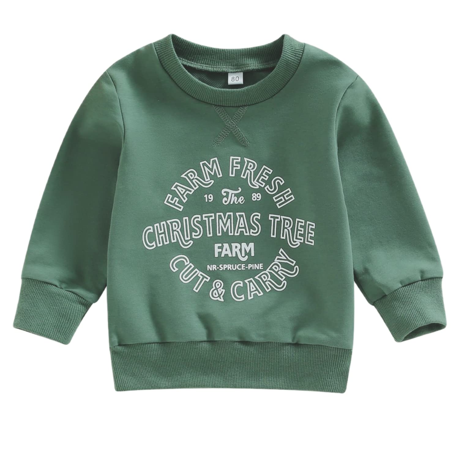 Baby Boy Girl Pumpkin Sweatshirt Tops Toddler Halloween Outfit Long Sleeve Crewneck Pullover Sweater Shirt Fall Clothes