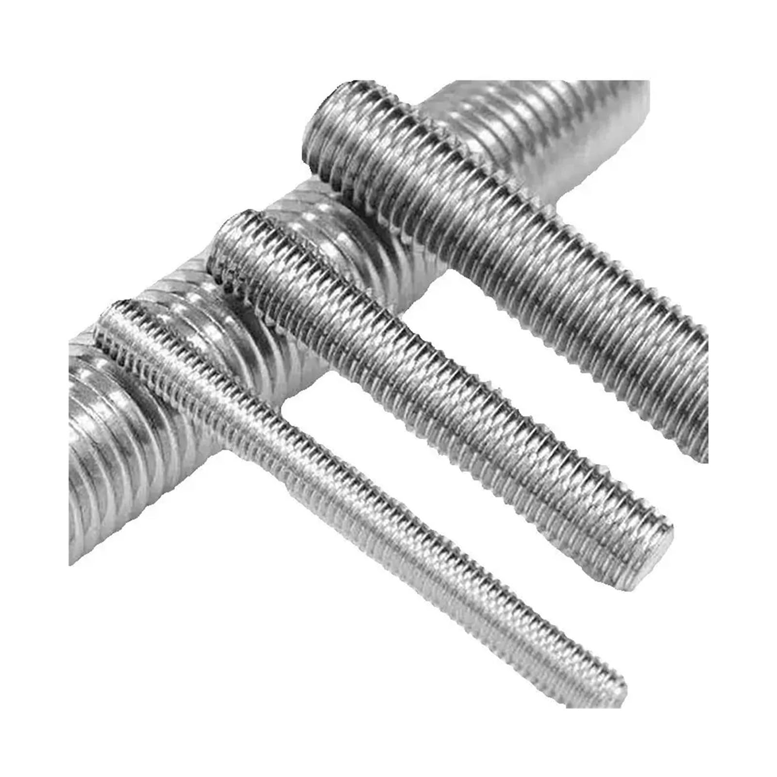 M3 M4 M5 M6 M8 M10 M12 M14 M16 M18 M20 Varilla roscada completa Varillas roscadas totalmente métricas Tornillos Perno de acero inoxidable 304(M10 (5pcs),Length 250mm)
