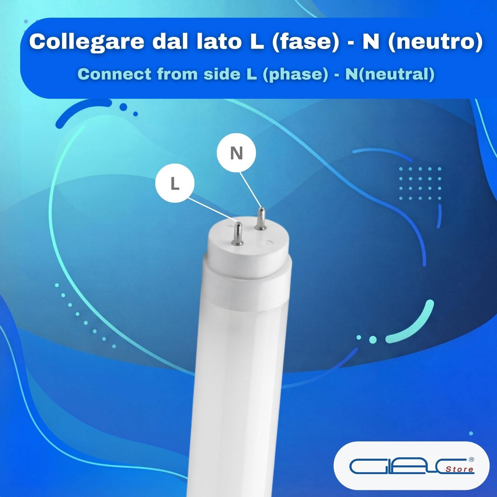 Tubi LED T8 G13 60/90/120/150 cm – Alta Efficienza, Luce Naturale 4000K o Fredda 6000K – Starter Incluso – 360° – Ufficio, Magazzino, Garage (10, 120 cm Luce Naturale 4000K)