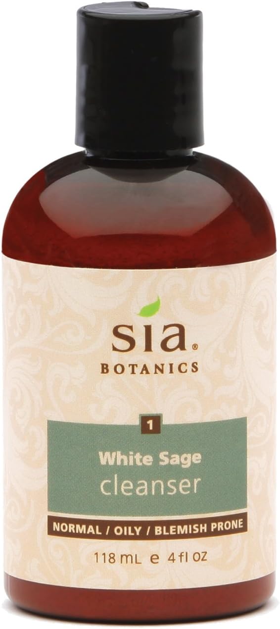 Sia Botanics White Sage + Charcoal Clarifying Cleanser Concentrate (4 oz)