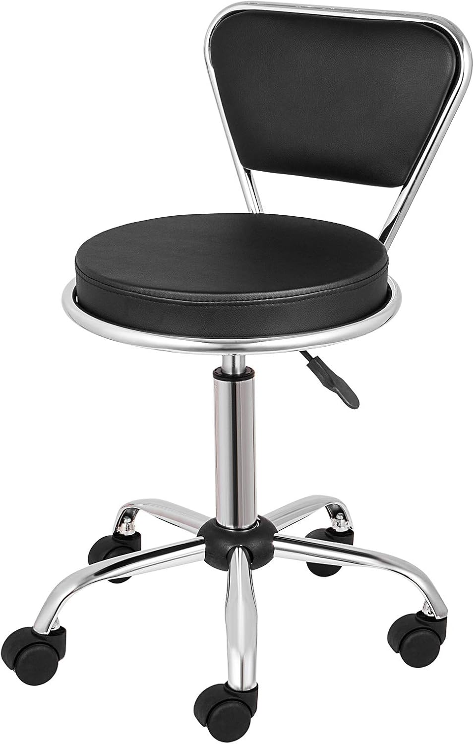 Happybuy Salon Nail Pedicure Stool Pneumatic Pedicure Chair Dayton Pedicure Stool