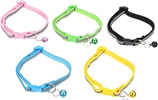 Hohopeti 5 Pçs Coleira De Gato Coleira De Cachorro Pequena Coleira De Gato Pequena Coleira De Gatinho Babadores De Cachorro Joias De Pescoço De Cachorro Coleiras De Gato Personalizadas