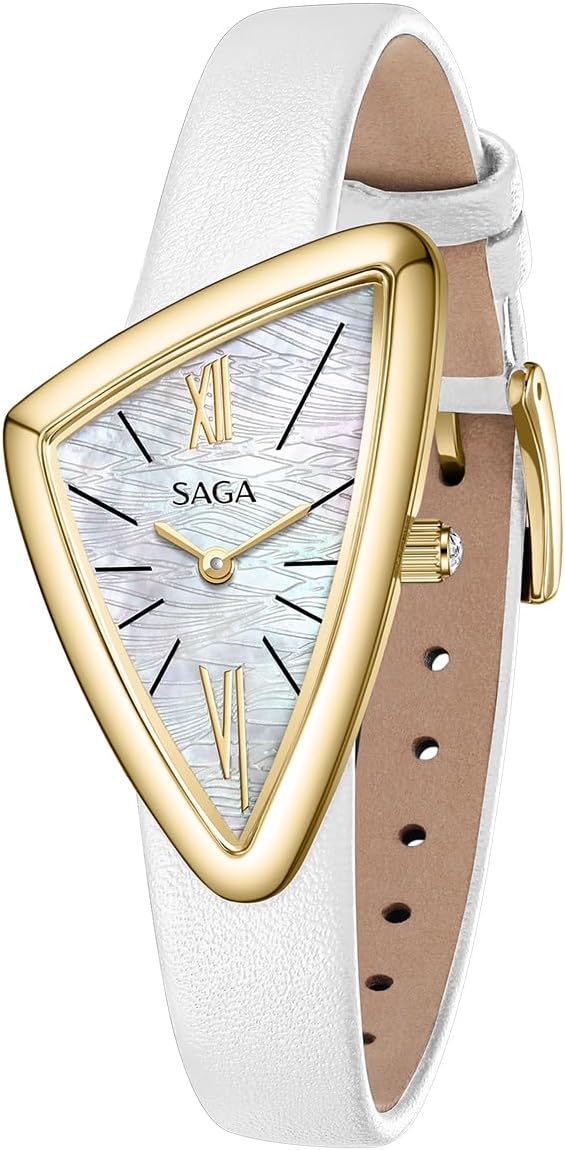 SAGA Sailboat Women’s Luxury Quartz Watch with...