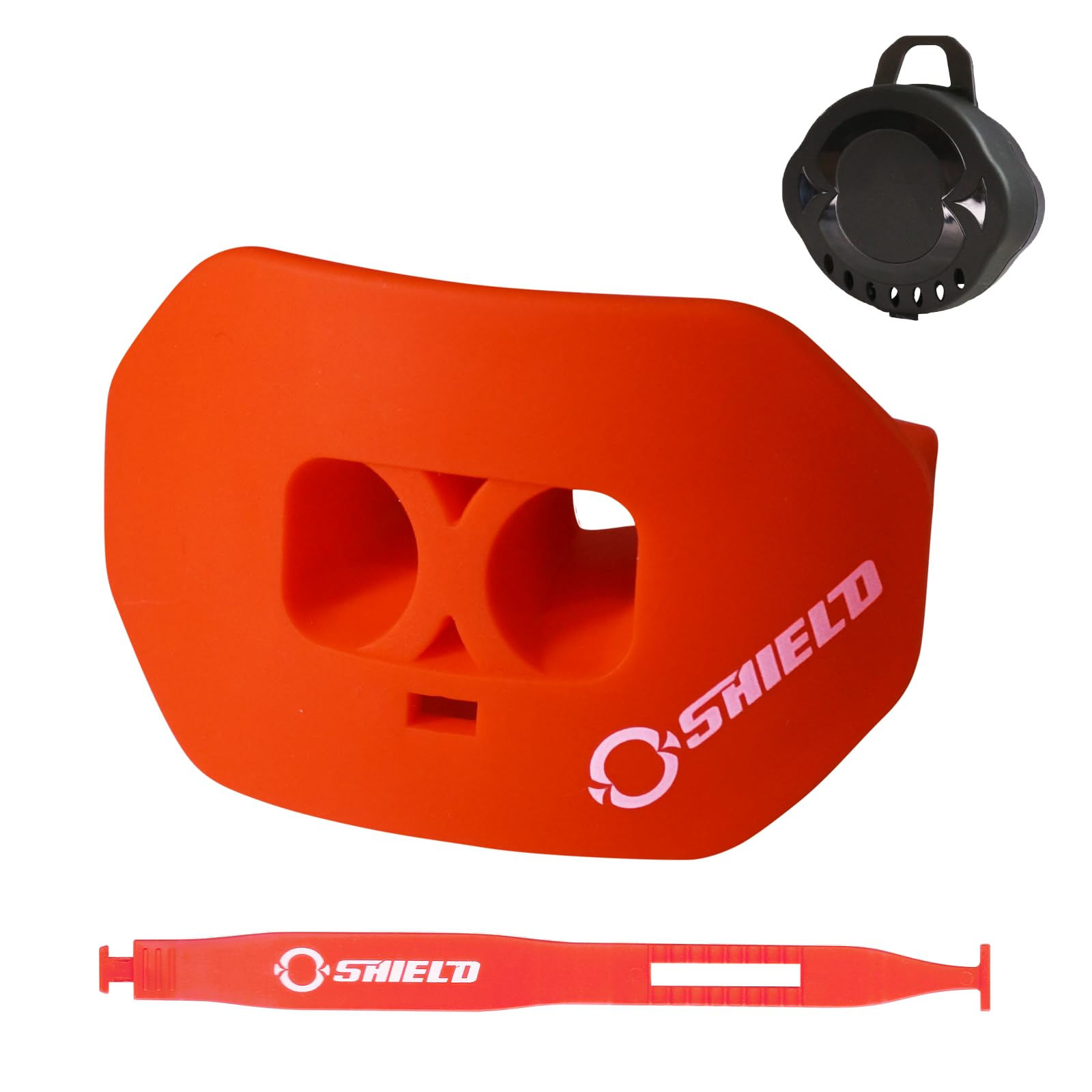 Protector bucal O Shield contra impactos con canales de aire y material suave 8