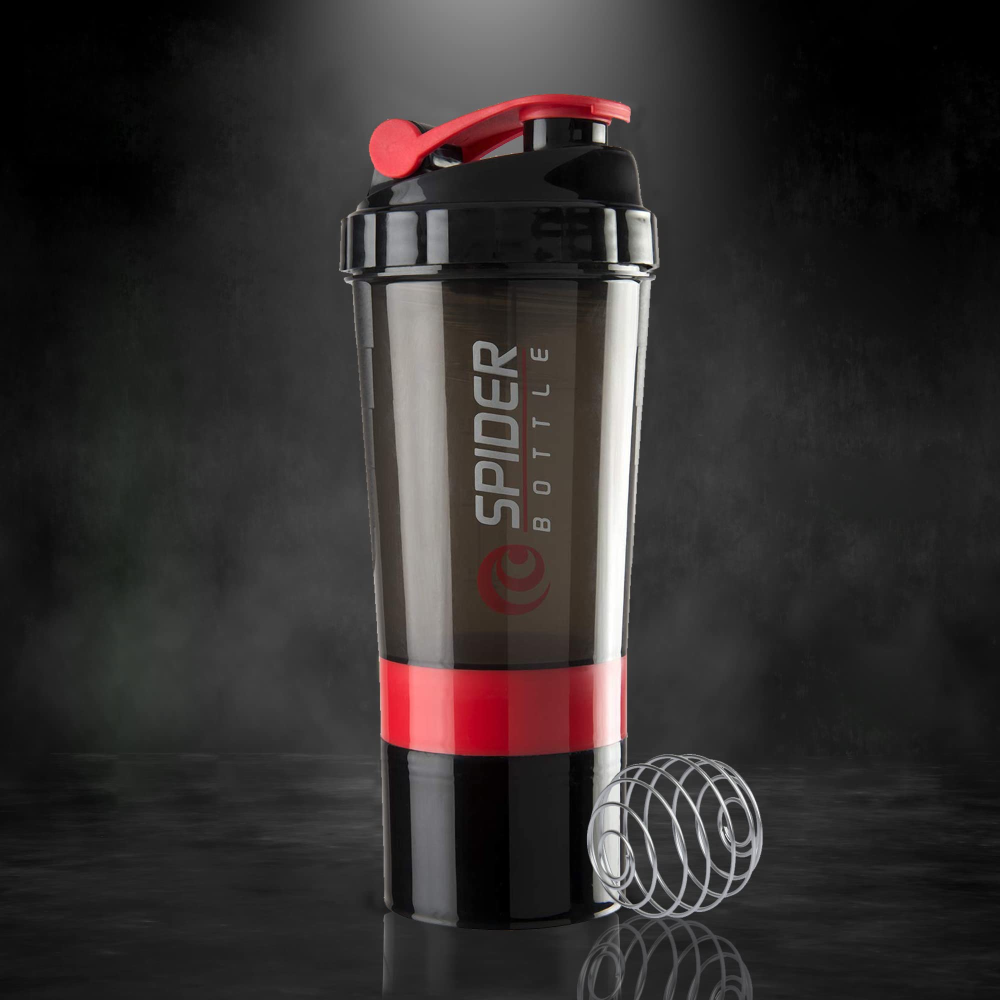 Special Gym Shaker Bottle for Protein Shake||Gym Shaker|| Water Bottle||Workout Bottle|| Gym Bottle|| Workout Protein Shaker Bottle for Gym with BPA Free 500 ml Shaker (RED)-image-42