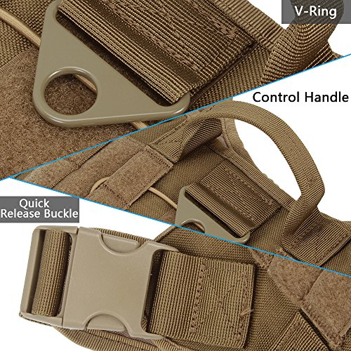 EXCELLENT ELITE SPANKER Tactical Dog Harness Military Dog Harness