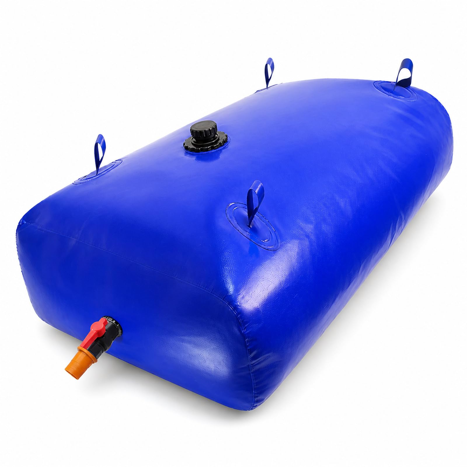 Vejiga del Almacenamiento De Agua,DepóSito De Agua Plegable De PVC,DepóSito De Agua Plegable con Grifo,Llenado De Agua RáPido,para DepóSito De Agua JardíN,Camping