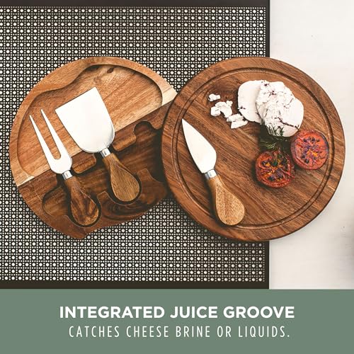 Set Tabla de Queso y Cuchillos Picnic Time 7.5" miniatura 3