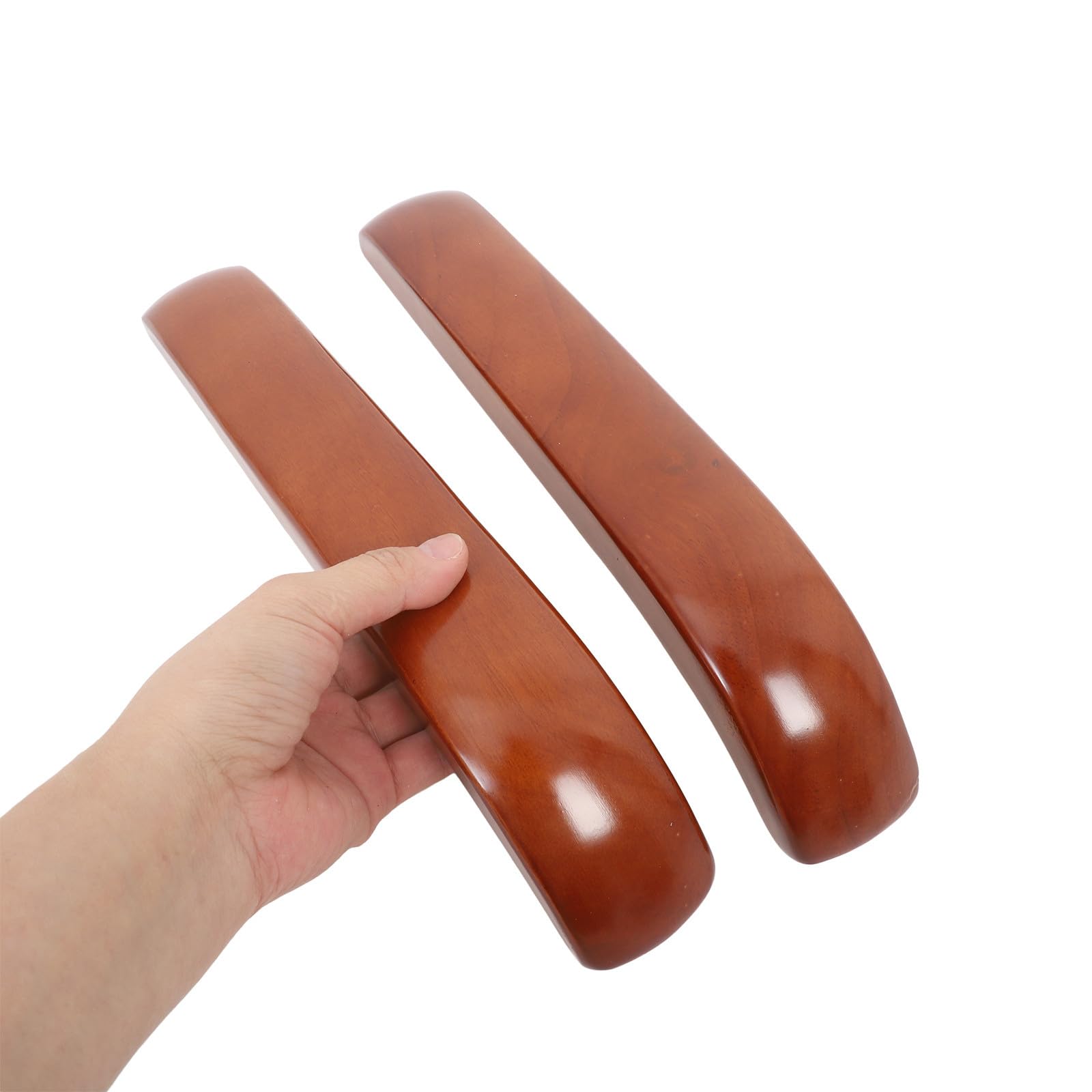 Almohadillas para Reposabrazos de Silla de Madera Maciza, Piezas de Repuesto Ajustables para Sillas de Oficina y Escritorios, Diseño Ergonómico para Comodidad