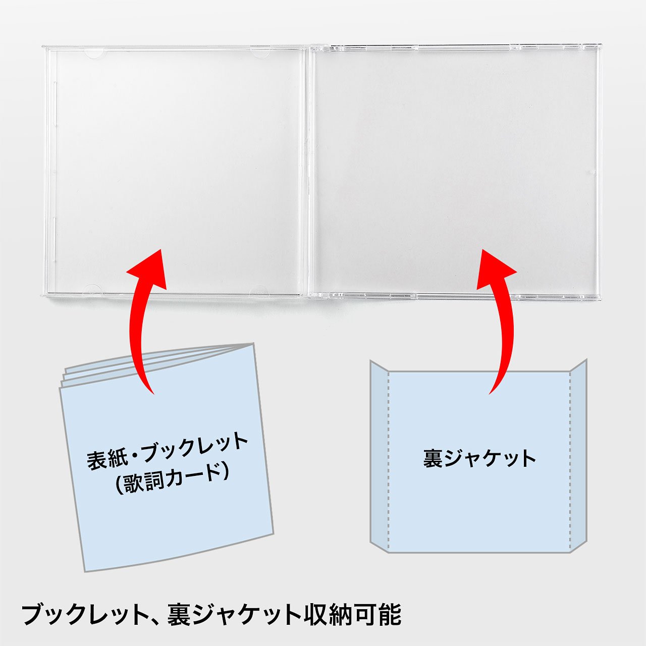 CDまとめ売り　30枚 Amazon.co.jp: サンワサプライ CD・DVD・BDケース 1枚収納×30枚セット
