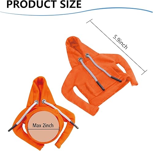 Miniatura 8 de Sudadera con capucha para palanca de cambios de automóvil, 2 unidades, sudadera con capucha divertida para cambio de marchas, accesorios interiores