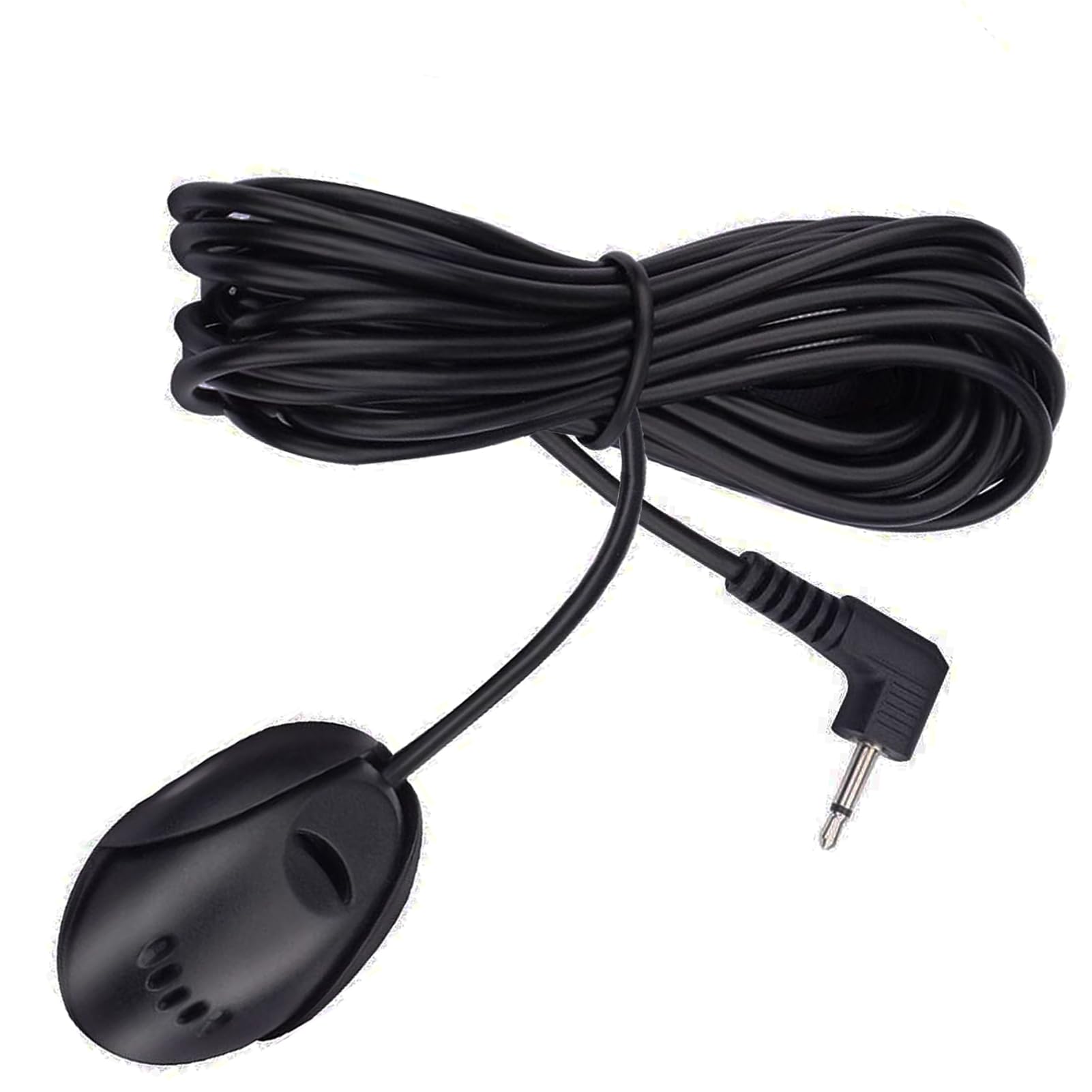 ATCCPYDM Car Microphone Assembly 3.5mm,3m Cable, Plug and Play,for Car Vehicle Head Unit Enabled Audio Stereo Radio Receiver GPS DVD