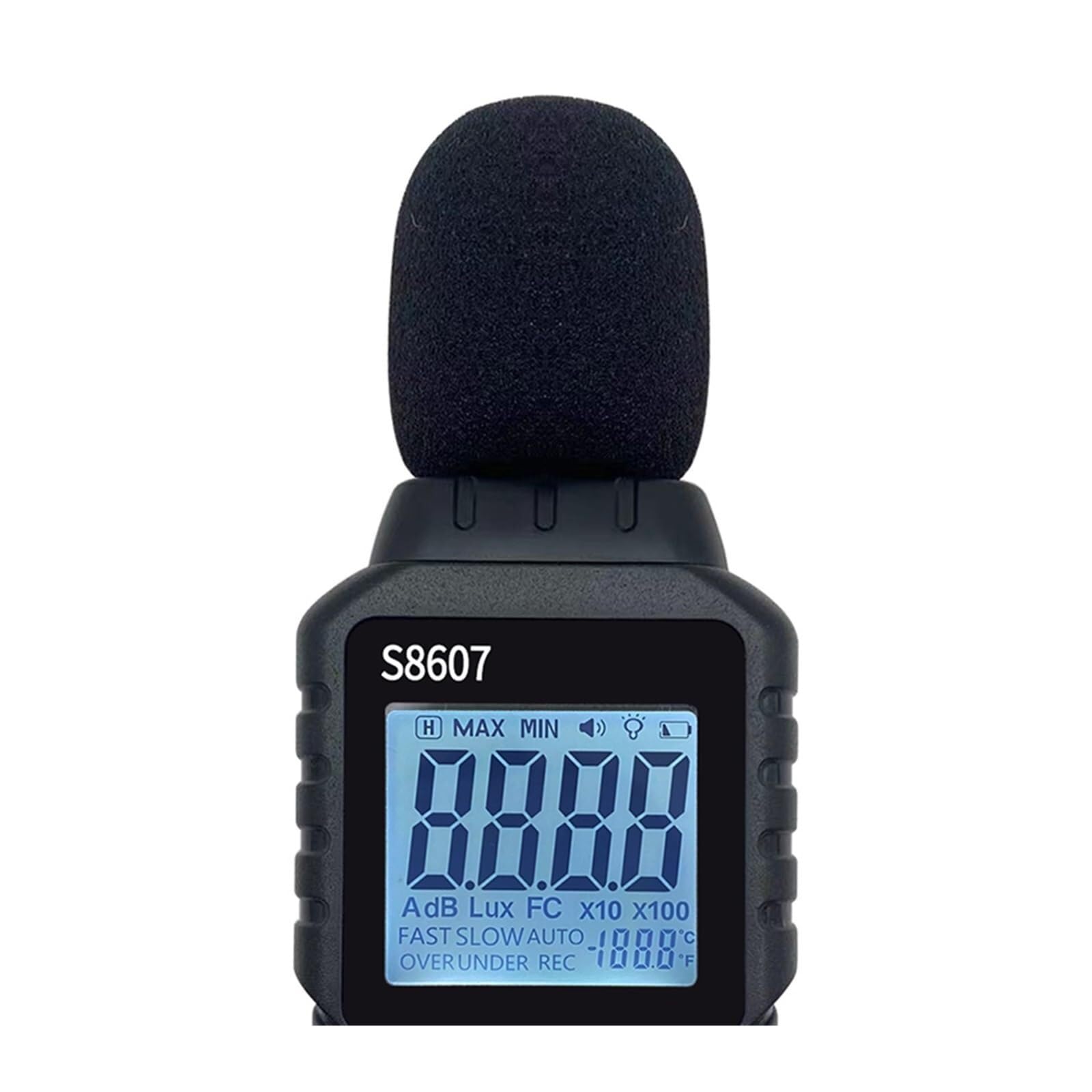 sonómetro, Medidor de decibelios sonido digital, medidor ruido