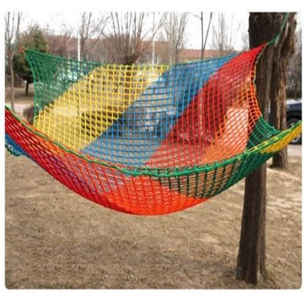 GTHTUHFD Climbing Cargo Net Durable Playground Net Bridge Rope Ladder With Double Layers Of Polyester Kids Playground Net Playground Cargo Net Playground Cargo Climbing Net,3X3m