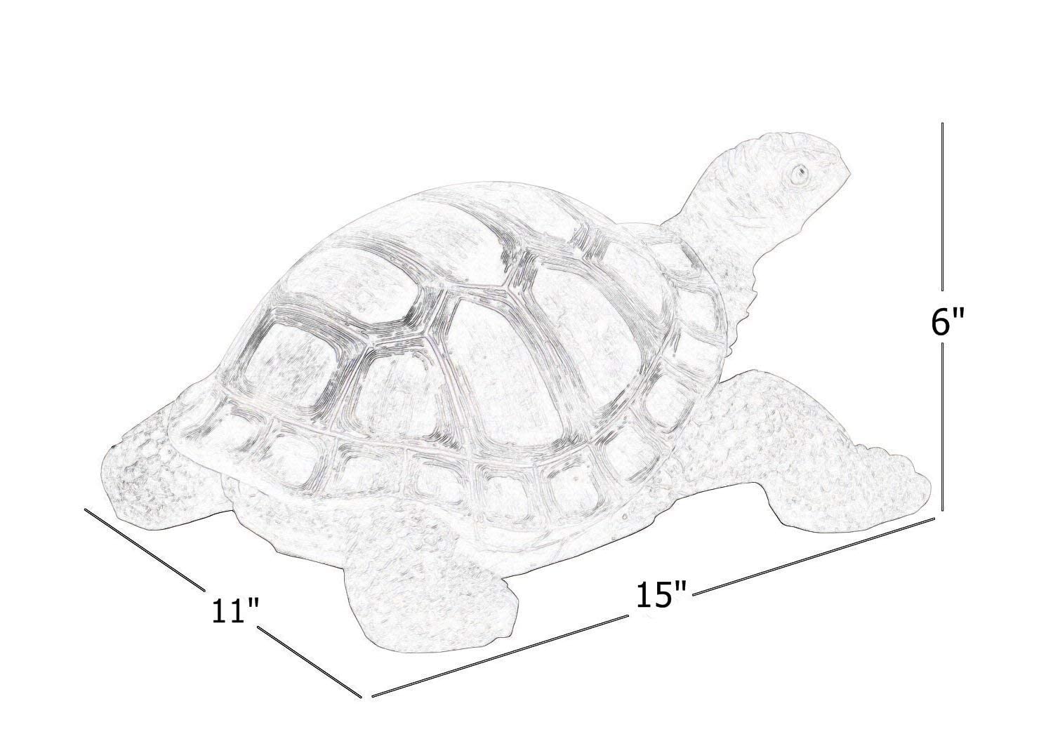 Buy Bellaa Turtle Garden Statues Home Decor Tortoise Realistic Cute