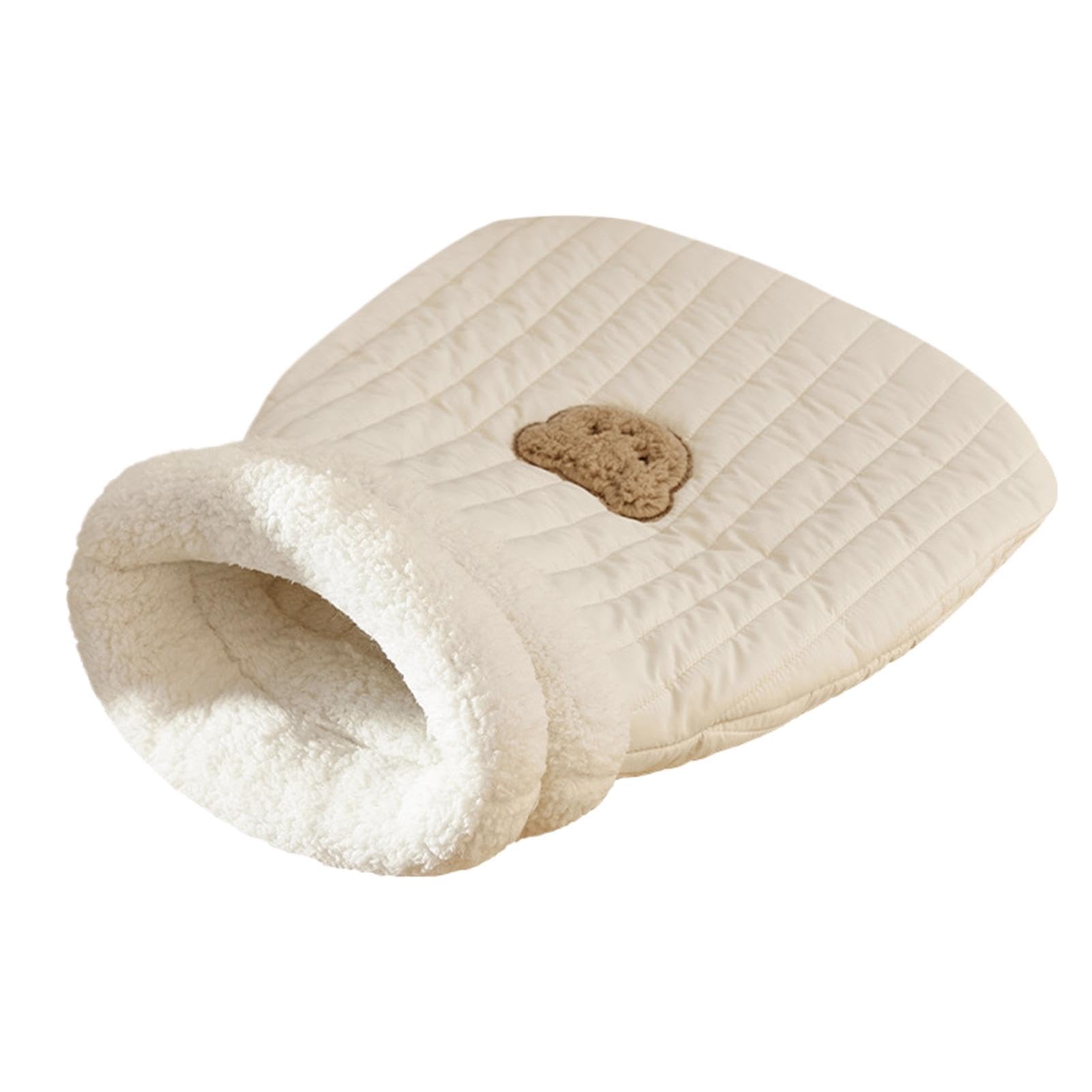 Cat Sleeping Bag, Soft and Comfortable Cat Bed Cave Cozy Cat Beds, Cute Cat Bed Cave Sleeping Bag Easy Acces for Cats and Small Dog