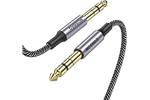MOSWAG 1/4 inch TRS to TRS Cable 1M (3.28FT)