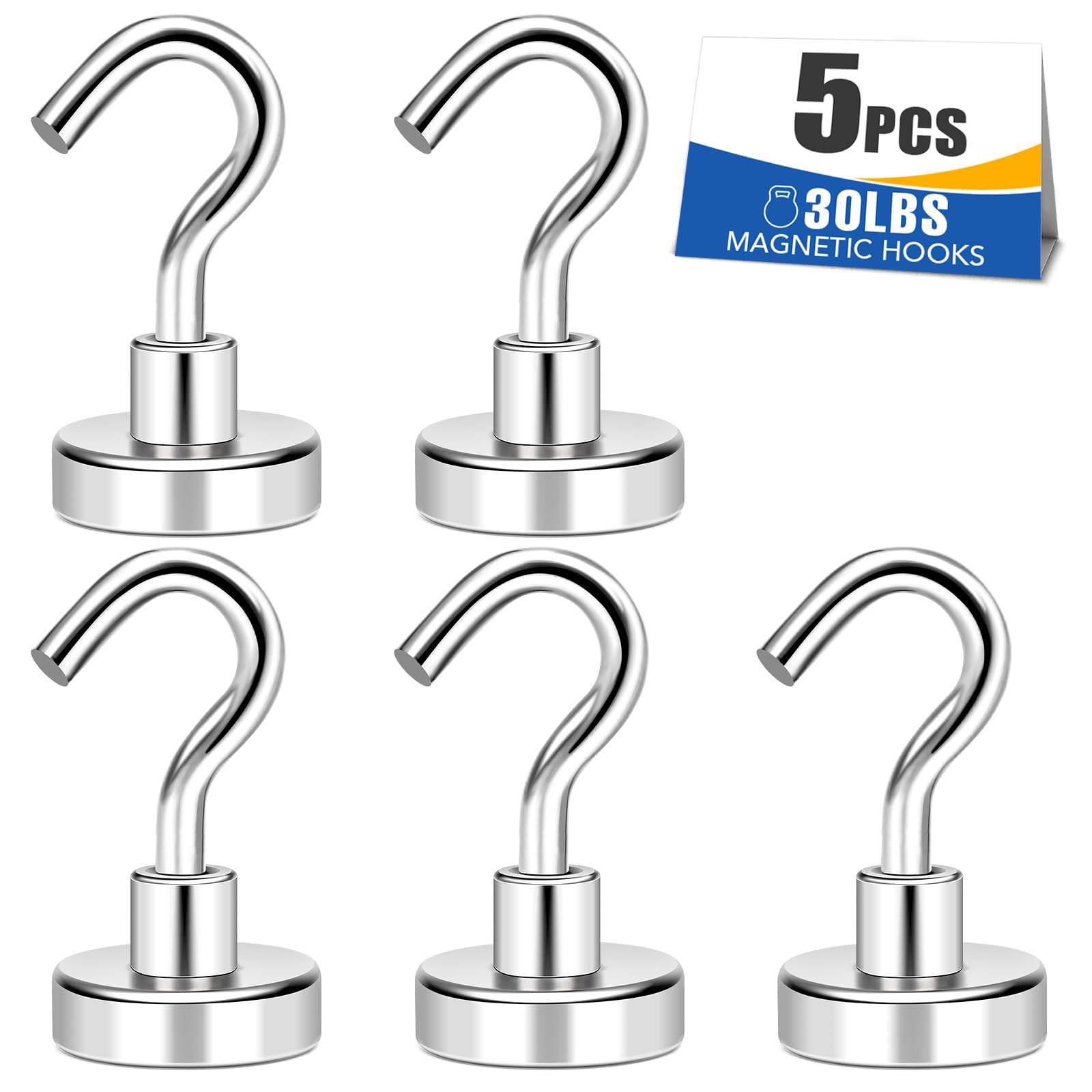 Magnetic Hooks for Cruise Cabin - 85 Lb Strength -11