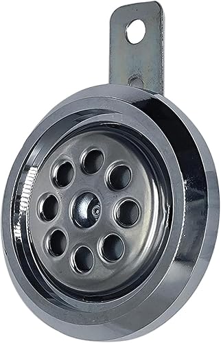 Bocina universal de motocicleta impermeable de 12 V, 110 db, 1.5 A, compatible con ciclomotor, vehículo eléctrico, scooter, bocinas de aire,