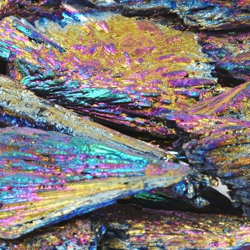 Image of 100 grams Small Tumbled Chips Polished Crushed Stone Crystal Healing Embellishments