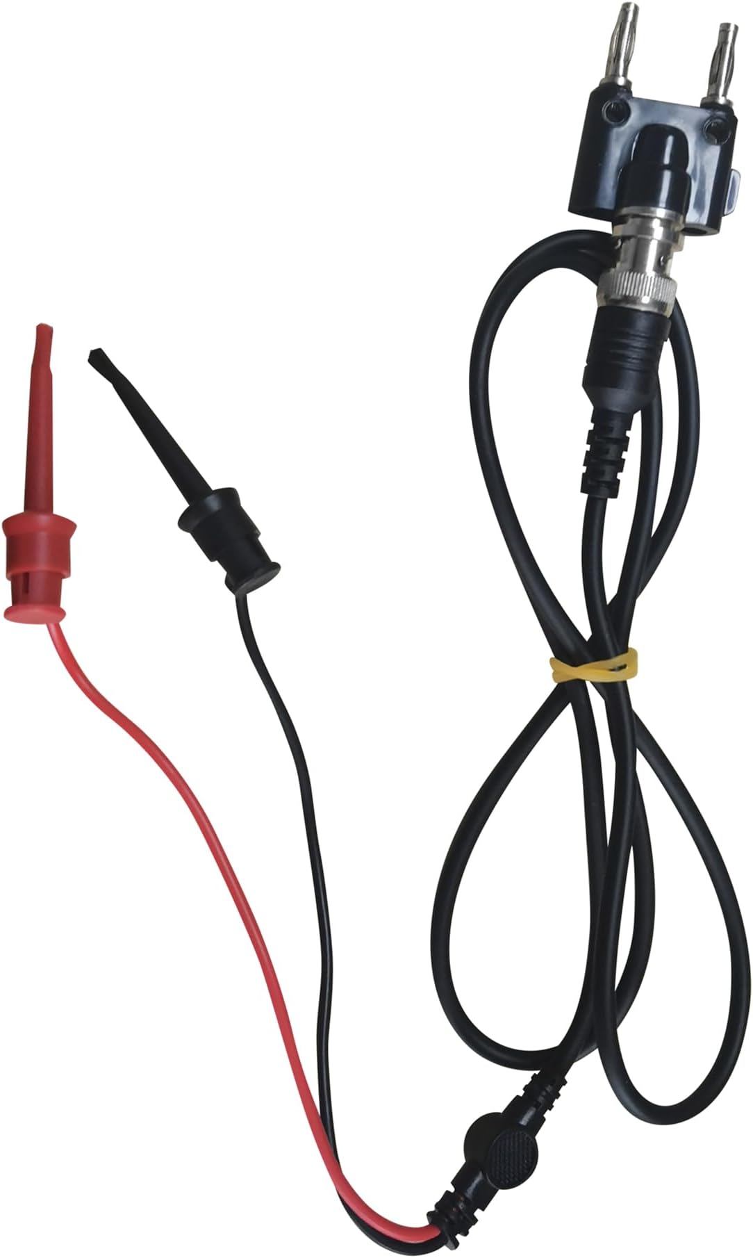 HART Communicator スプリングフックケーブルキット - 43インチ 工業用テストリード バナナプラグ付き ローズマウント 275/375/475 & Emerson 388 フィールドデバイス用 | 250Ω抵抗