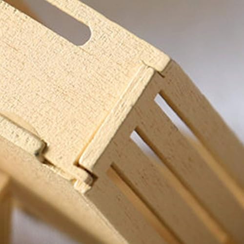 Miniatura 5 de Caja de casa de muñecas, mano de obra fina, lindo y excelente 112, cesta de casa de muñecas modelo de juguete