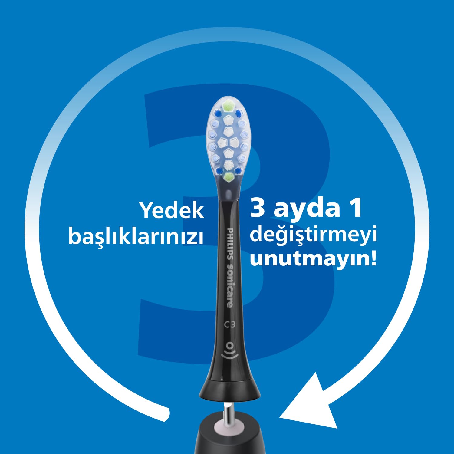 Philips Sonicare Premium Plaque Defence Yedek Başlık, 10 Kat Daha Fazla Plak Temizliği, Yumuşak Fırça Başlığı, 2’li Paket, Siyah, HX9042/88
