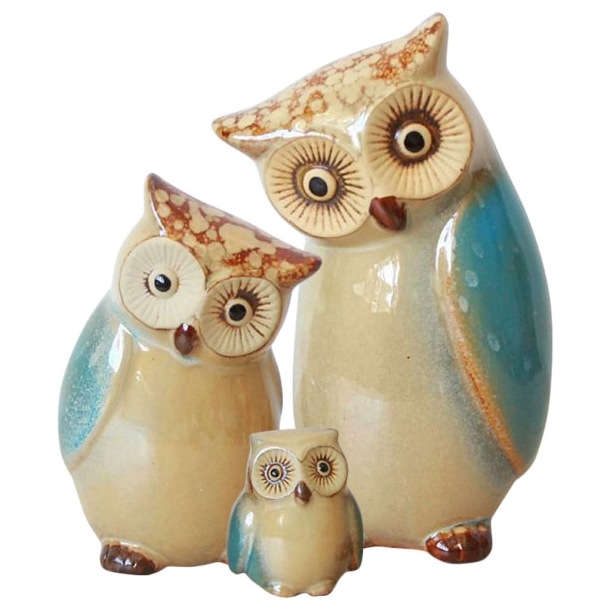 Figurines chouette en céramique pour embellir votre intérieur