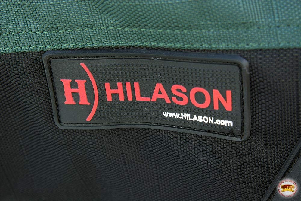 HILASON 1200D Turnout Light Winter Waterproof Rain Sheet Horse Green | Sheets for Horses