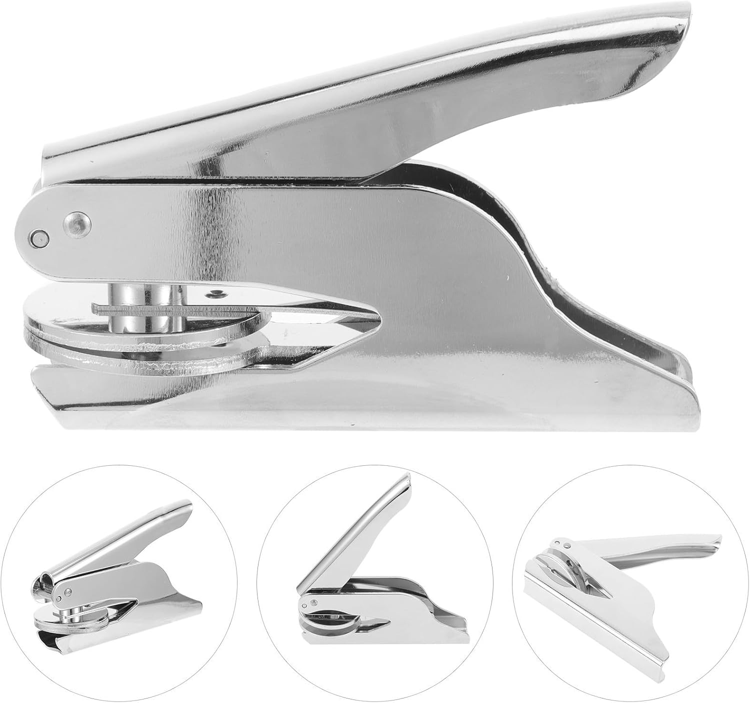 Stamp Maker Stainless Steel Embosser for Busy Professionals