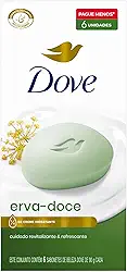 Sabonete em Barra Dove Erva-doce 90g 6 Unidades