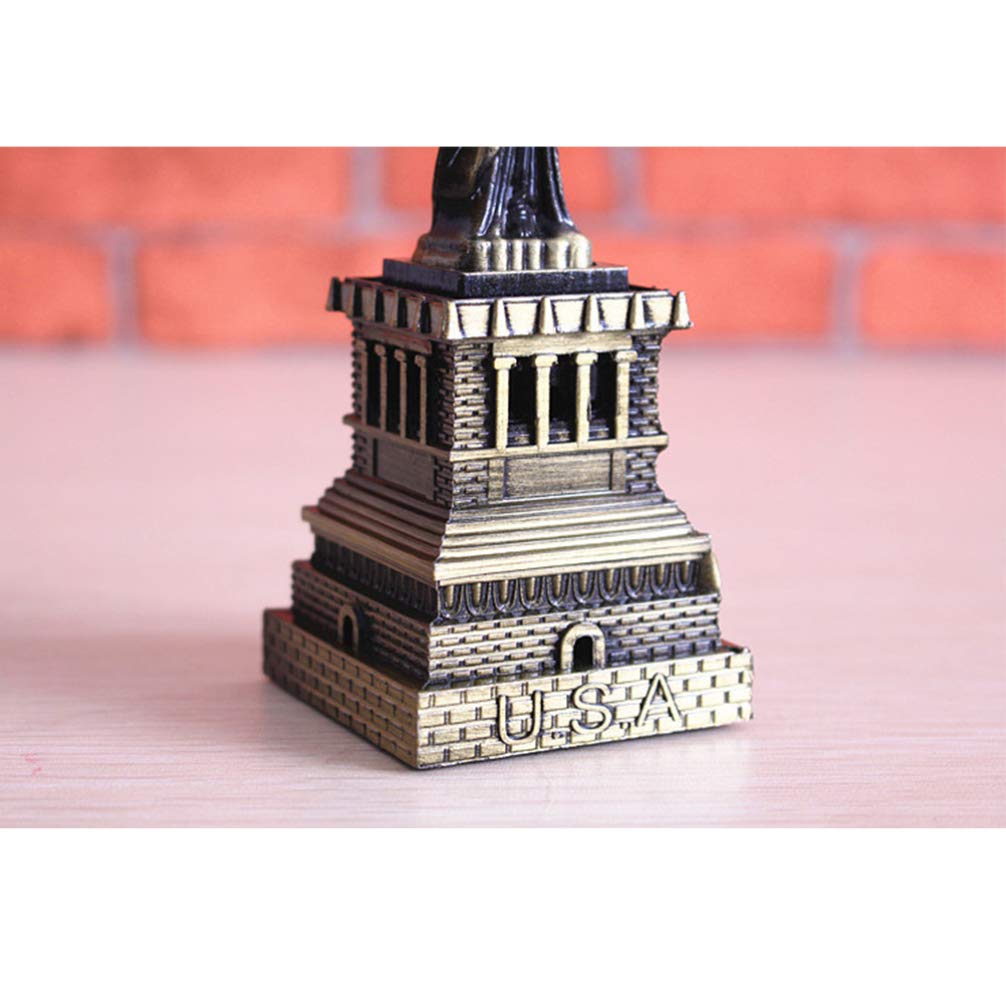 Amazon.co.jp: ヴィンテージ ブロンズ 自由の女神像 建築 3D 像 モデル