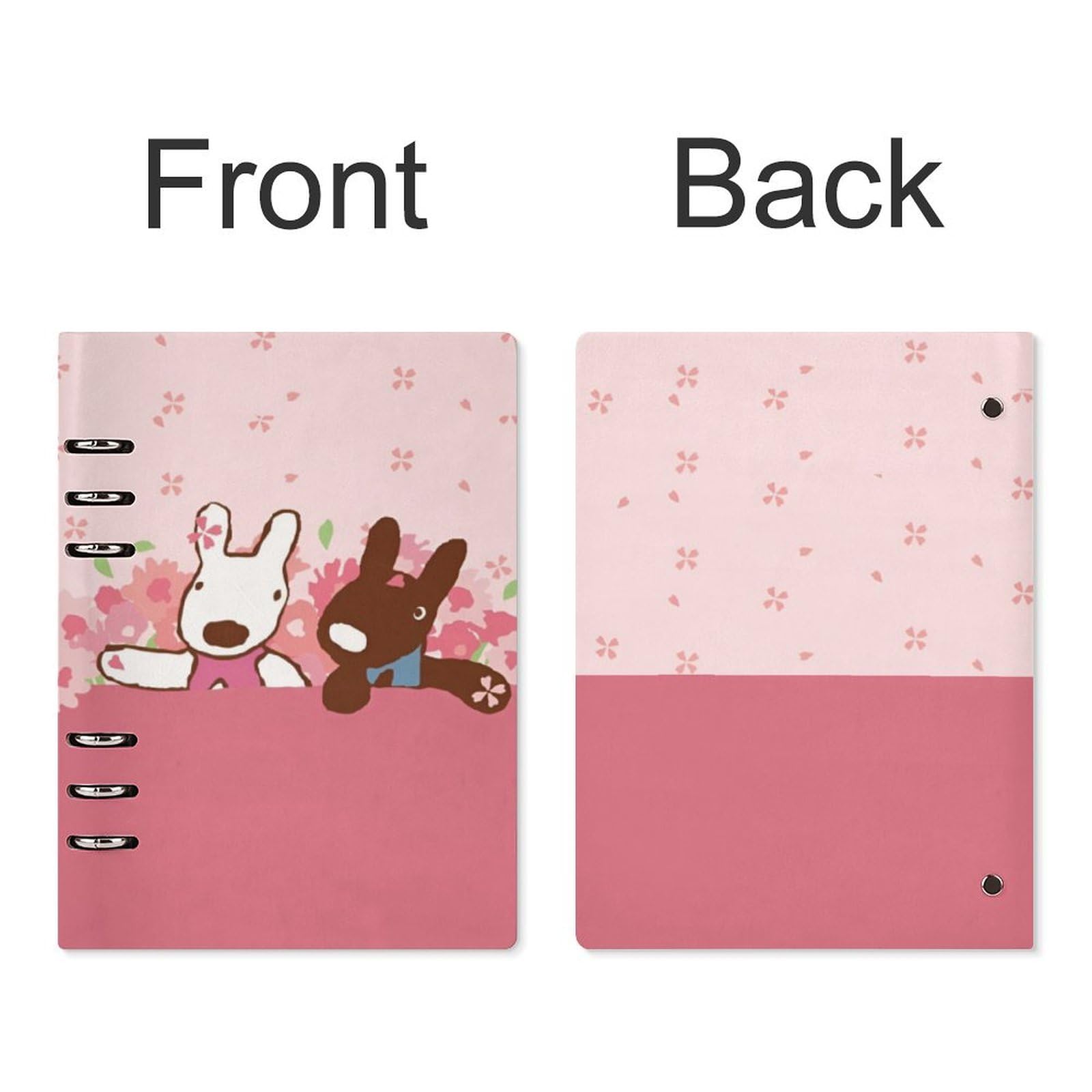 Amazon.co.jp: リサとガスパール ピンク システム手帳 PU ノート