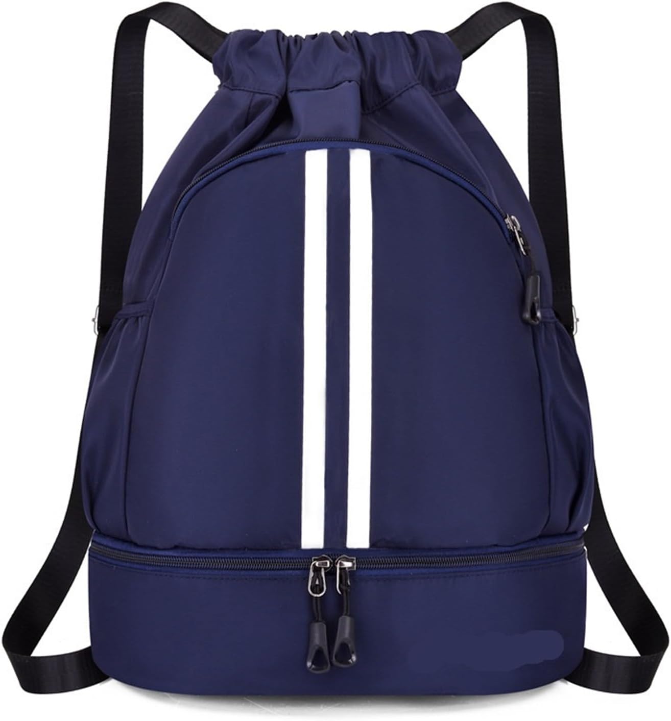 Basketball Bag Fitness Backpack Gym Bag Sport Basketball Backpack Travel Outdoor Pack(2S-DarkBlue)