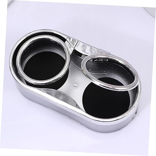 Miniatura 2 de 2 portavasos para automóvil, duradero, doble agujero, para vehículos, almacenamiento estable de bebidas para automóviles, camiones, SUV, accesorios