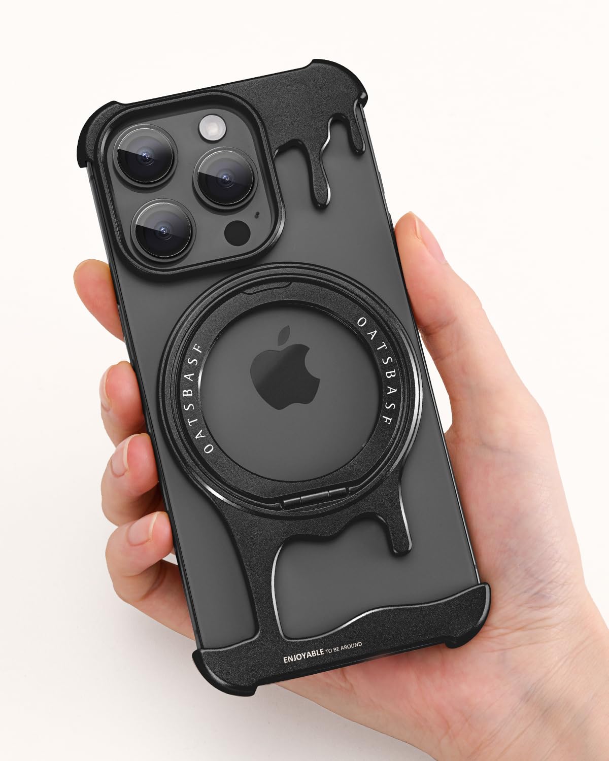 iPhone14プロケース Amazon.com: OATSBASF Frameless Bumper Case for iPhone 14 Pro Case