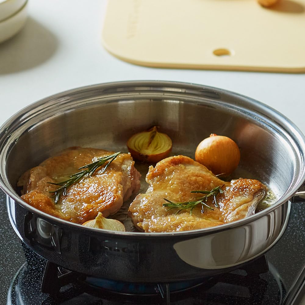 Amazon | ビタクラフト Sシリーズ 両手鍋 4.0L 深型 | Vita Craft