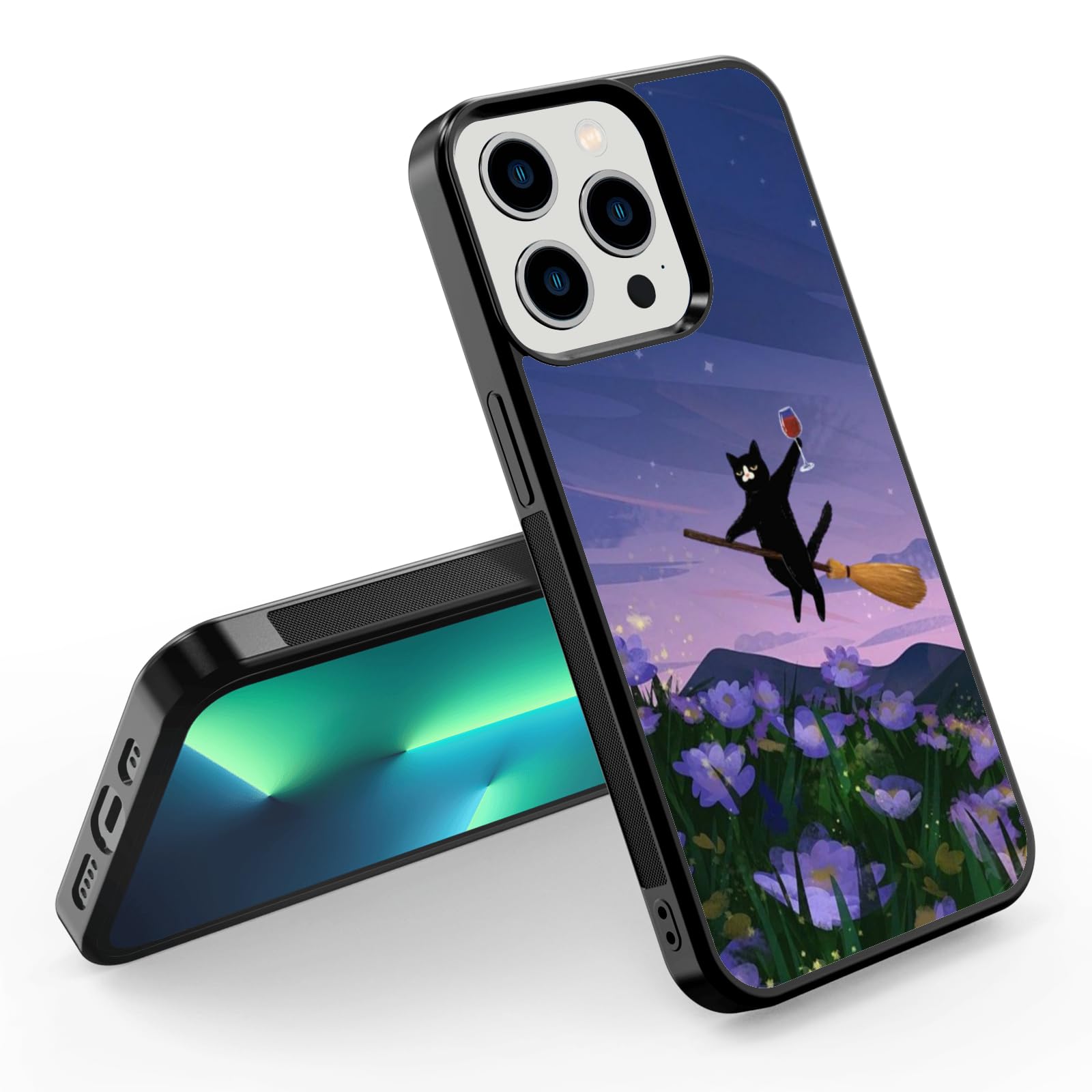 Anime Cat Phone Case, Cat IPhone Case, Cute Phone Case, Kawaii Phone - View #4