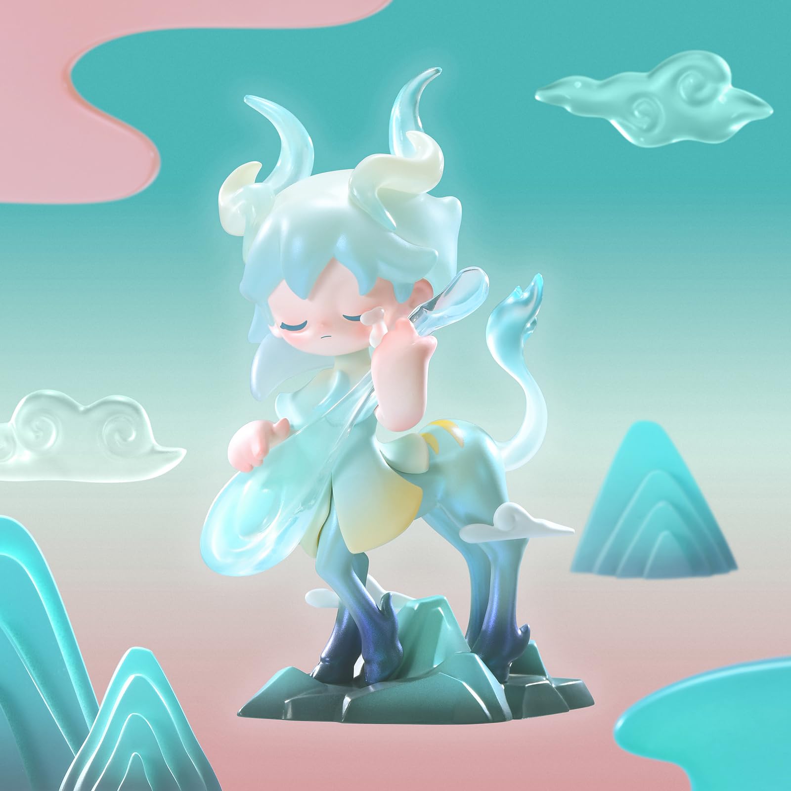 Amazon.co.jp: POP MART AZURA Ethereal Realm: Mythical Beasts