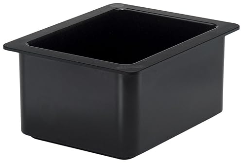 CAMBRO EA26CF110 - Sartén para alimentos (1/2 x 6 pulgadas), color negro