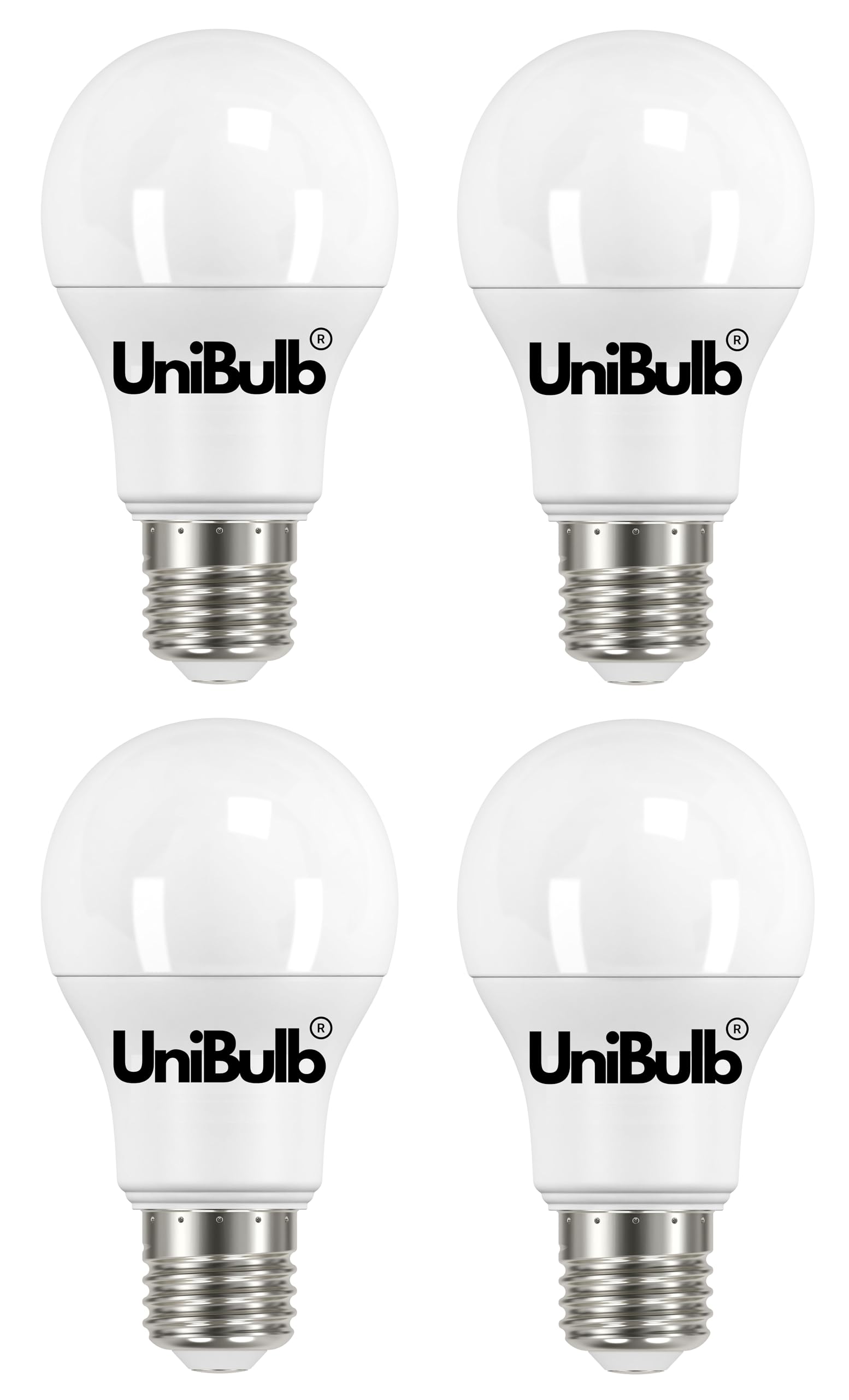 Unibulb E27 Edison Screw (ES) 7.3W Energy Efficient LED Light Bulb, 806 Lumens, 2700K Warm White, 60W Equivalent