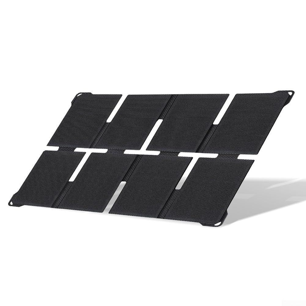Pannello solare pieghevole 25W Dual USB-Type-C Caricatore esterno portatile