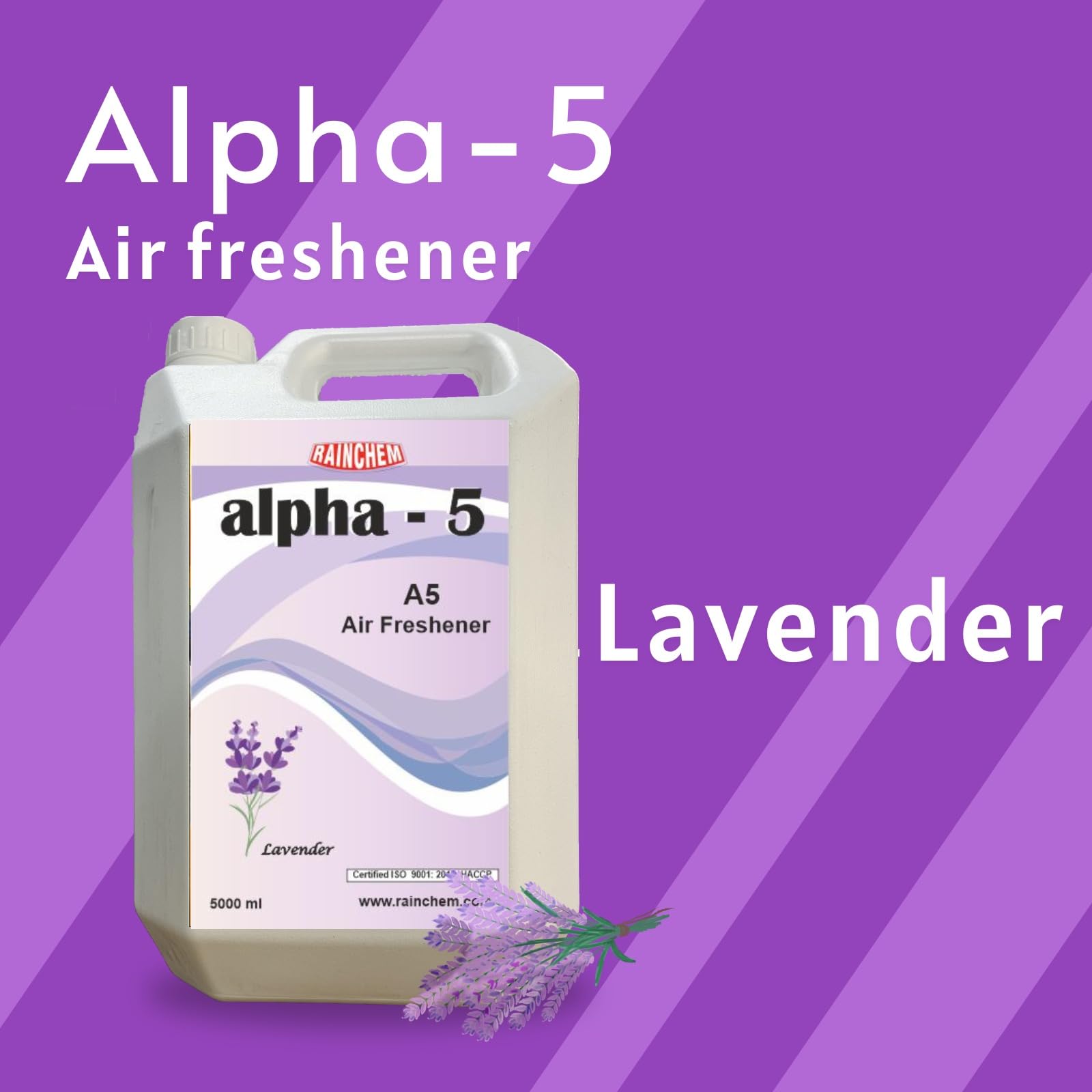 Rainchem Alpha 5 Lemon and Lavender Fragrance Air Freshener for