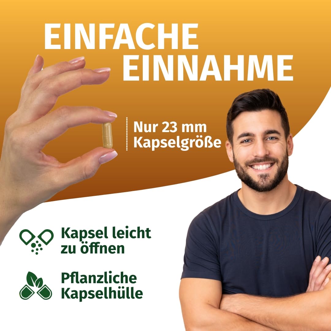 Green Naturals Maca 3-in-1-Komplex – Hochdosiert: 2.800 mg Extrakt | Schwarz-Rot-Gold · 40:1 pro Tagesdosis · Entspricht 112.000 mg Maca-Pulver · 240 Kapseln · 2-Monatsvorrat