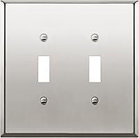 Vista 33 de LIDER Placa de Pared de Metal para Interruptor de Luz de Palanca, Cubierta de Interruptor de Acero Inoxidable, Resistente a la Corrosión