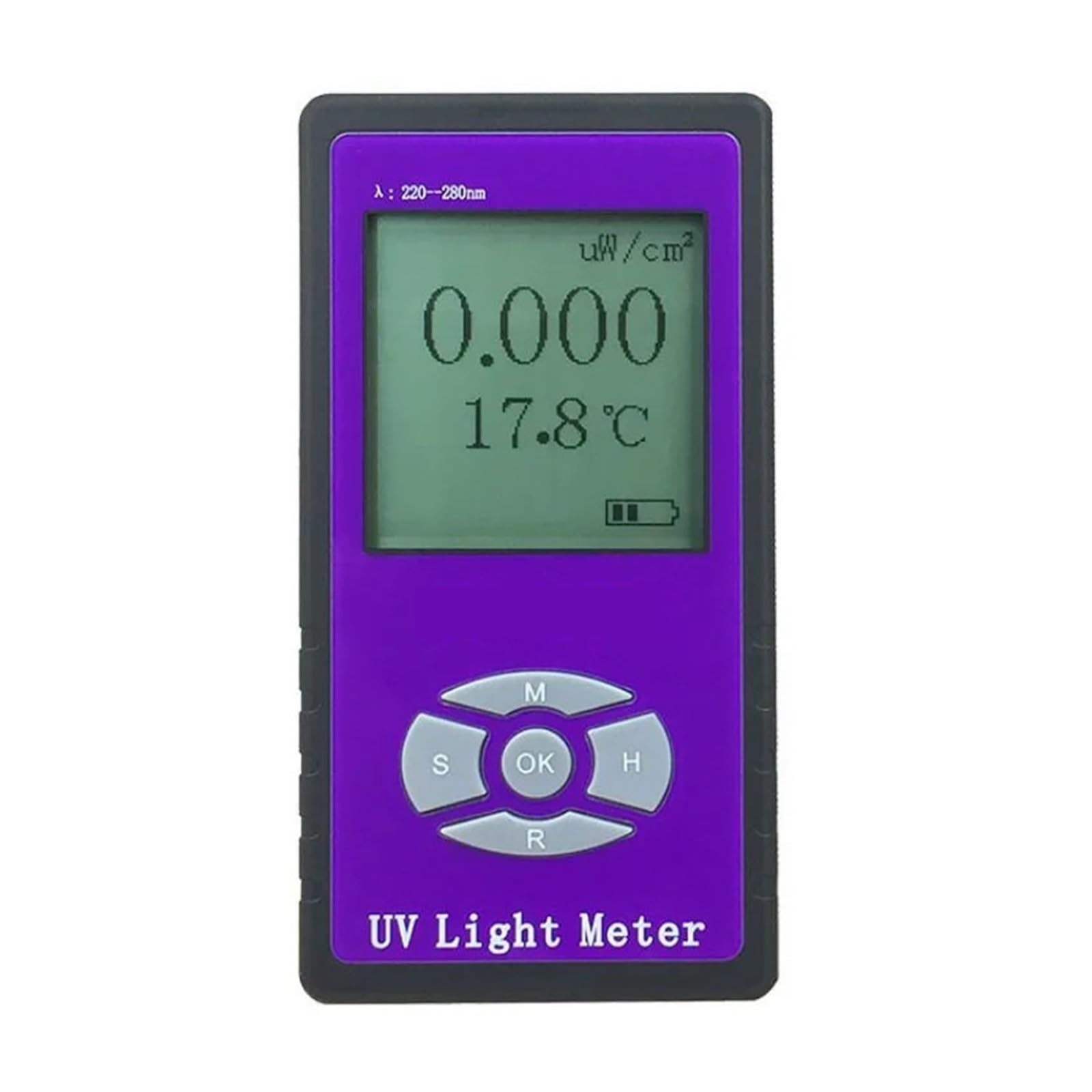 Miernik światła, Radiometr podczerwieni LH-127 Światło słoneczne Lampa ultrafioletowa UV Iluminator Miernik intensywności światła Tester